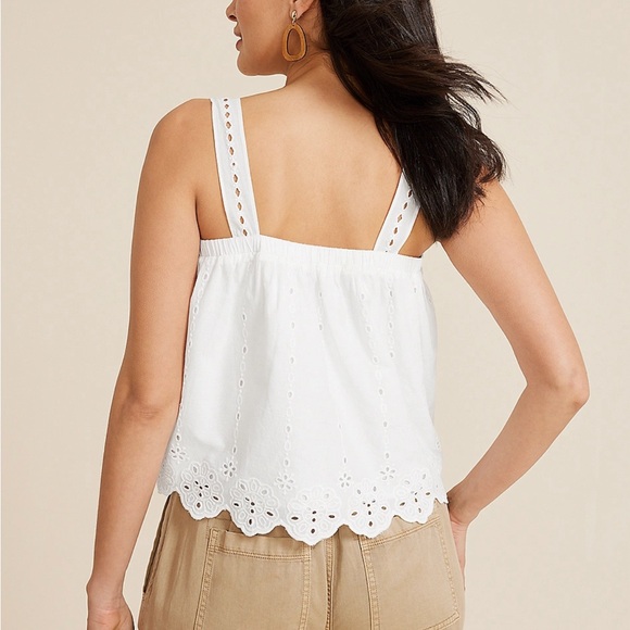 NWT Maurice’s eyelet top - Picture 5 of 5